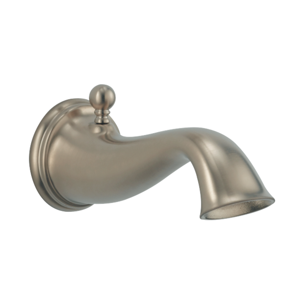 Brizo RP49094BN Traditional Tub Spout With Pull-up Diverter Brilliance Brushed Nickel