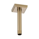 Brizo RP70764GL Essential 6" Ceiling Mount Shower Arm And Square Flange Brilliance Luxe Gold