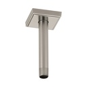 Brizo RP70764NK Essential 6" Ceiling Mount Shower Arm And Square Flange Brilliance Luxe Nickel