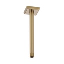 Brizo RP70765GL Allaria 10" Ceiling Mount Shower Arm And Flange Brilliance Luxe Gold