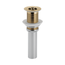 Brizo RP72411GL Grid Strainer Without Overflow Brilliance Luxe Gold