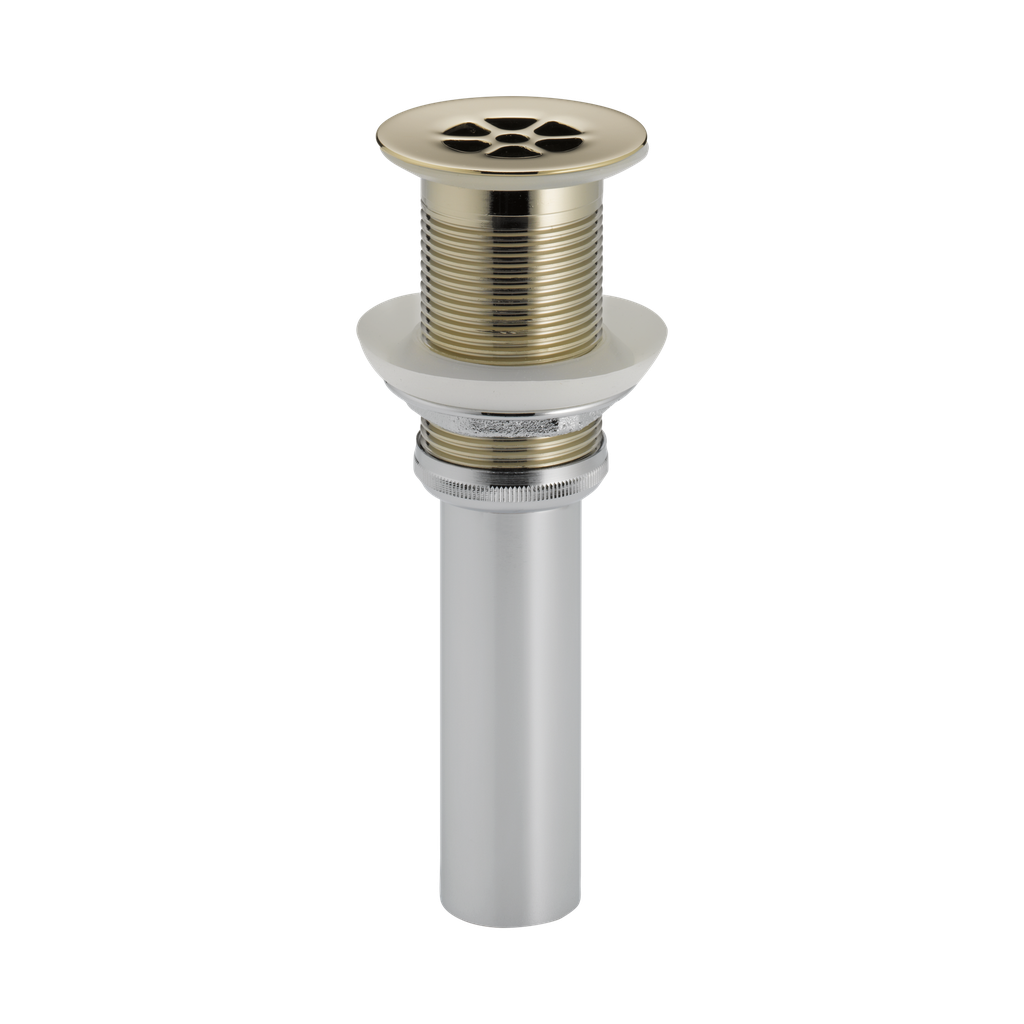 Brizo RP72411PN Grid Strainer Without Overflow Brilliance Polished Nickel