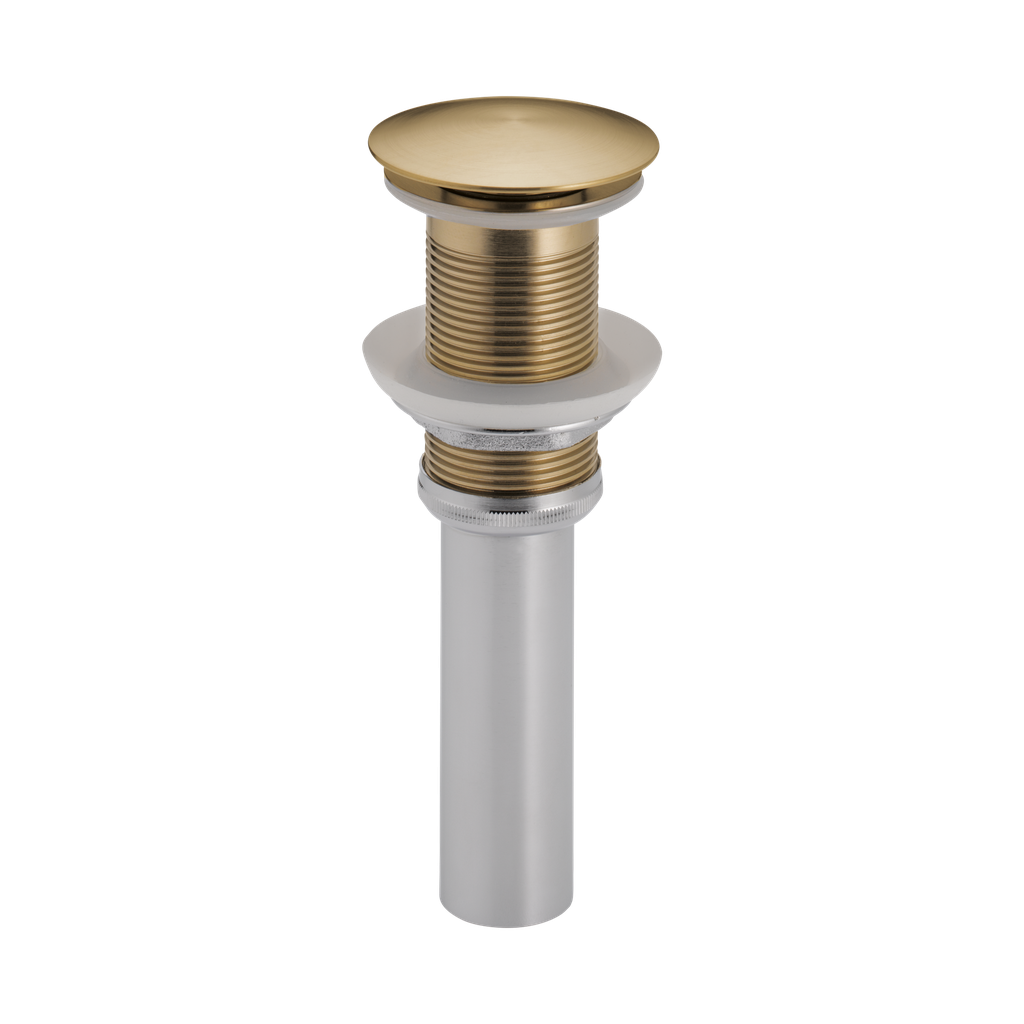Brizo RP72413GL Push Button Pop-Up Without Overflow Brilliance Luxe Gold