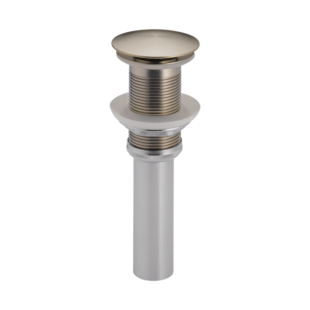 Brizo RP72413NK Push Button Pop-Up Without Overflow Brilliance Luxe Nickel