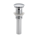 Brizo RP72413PC Push Button Pop-Up Without Overflow Polished Chrome