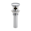 Brizo RP72414PC Push Button Pop-Up With Overflow Polished Chrome