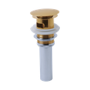 Brizo RP72414PG Push Button Pop-Up With Overflow Brilliance Polished Gold