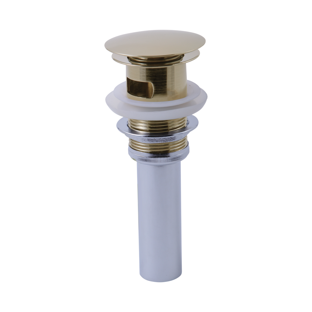 Brizo RP72414PN Push Button Pop-Up With Overflow Brilliance Polished Nickel