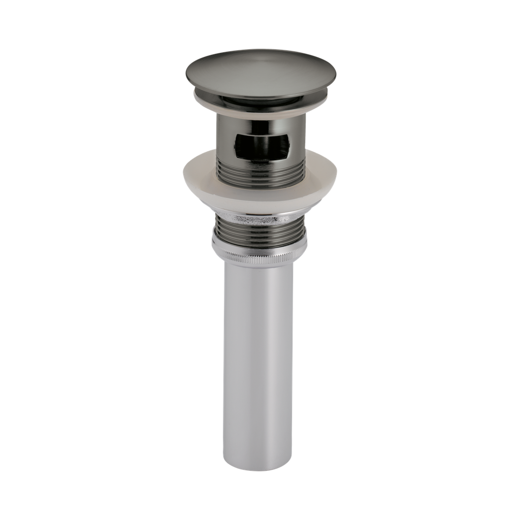 Brizo RP72414SL Push Button Pop-Up With Overflow Brilliance Luxe Steel