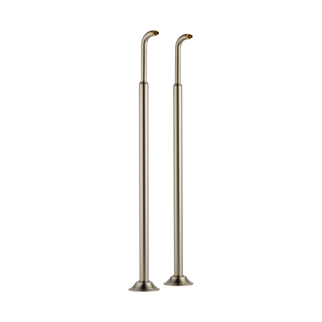 Brizo RP73766BN Floor Mount Tub Filler Risers Brilliance Brushed Nickel