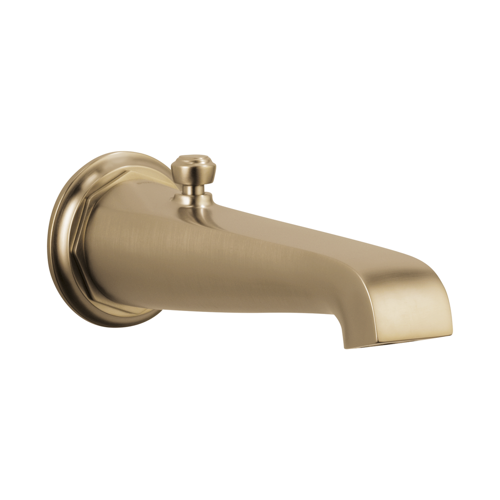 Brizo RP78581GL Rook Diverter Tub Spout Brilliance Luxe Gold