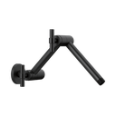 Brizo RP81434BL Litze Wall Mount Shower Arm And Flange Matte Black