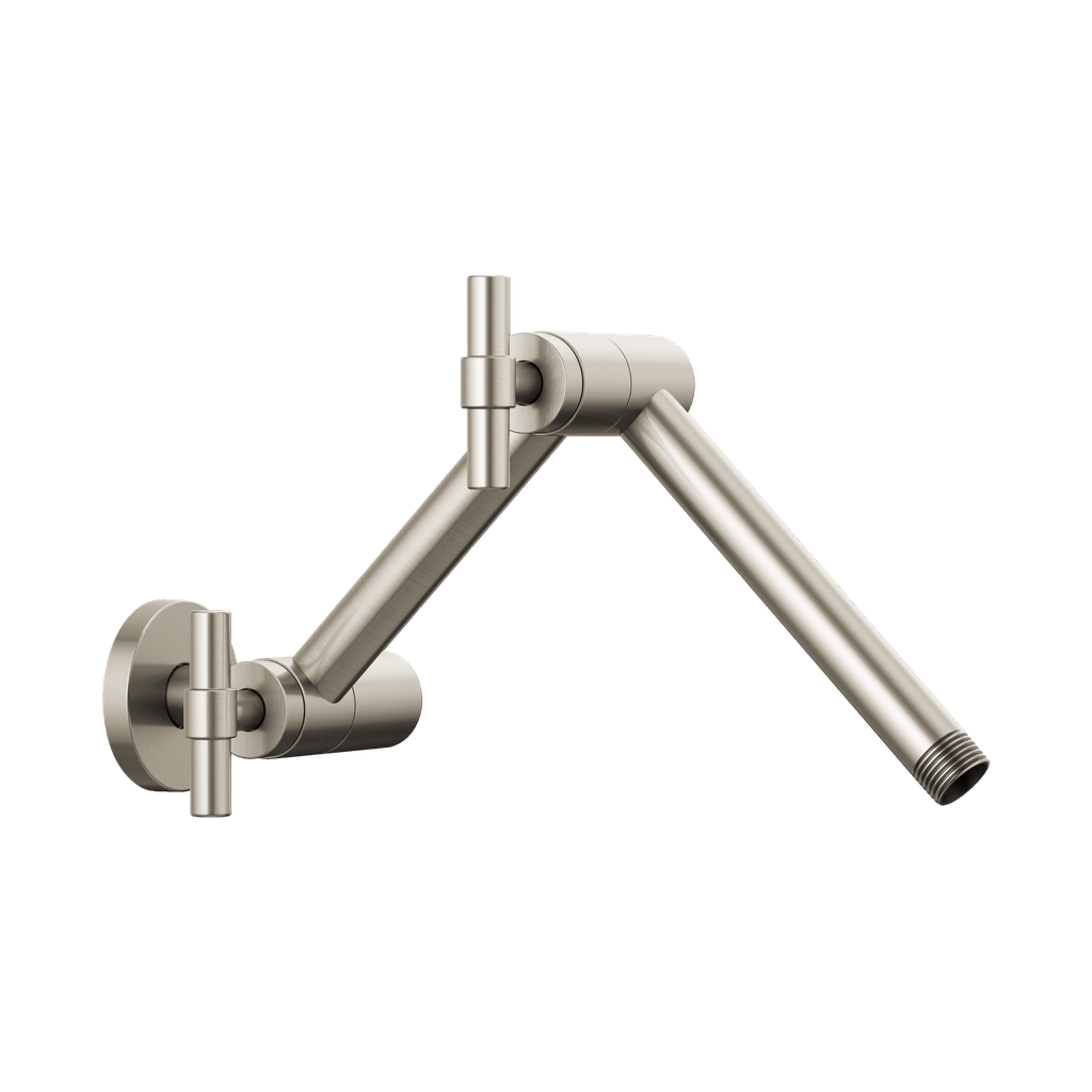 Brizo RP81434BN Litze Wall Mount Shower Arm And Flange Brilliance Brushed Nickel