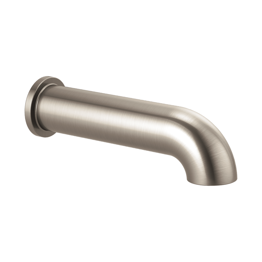 Brizo RP81435NK Essential Tub Spout Non-Diverter Brilliance Luxe Nickel