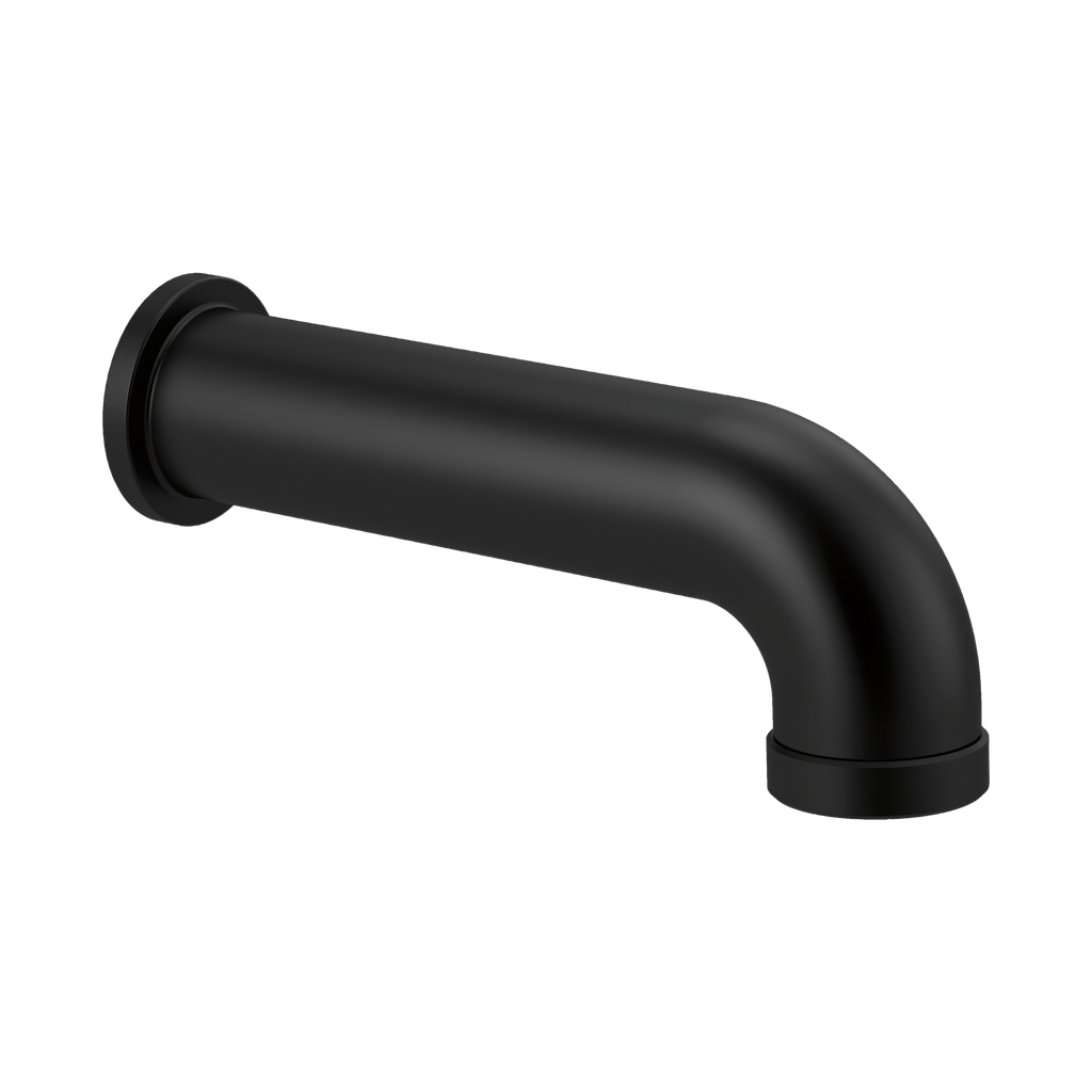 Brizo RP81438BL Essential Linear Round Diverter Tub Spout Matte Black