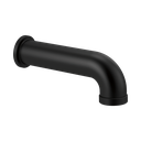 Brizo RP81438BL Essential Linear Round Diverter Tub Spout Matte Black