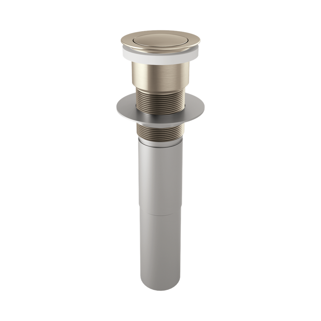 Brizo RP81627BN Push Pop-Up Drain Without Overflow Brilliance Brushed Nickel