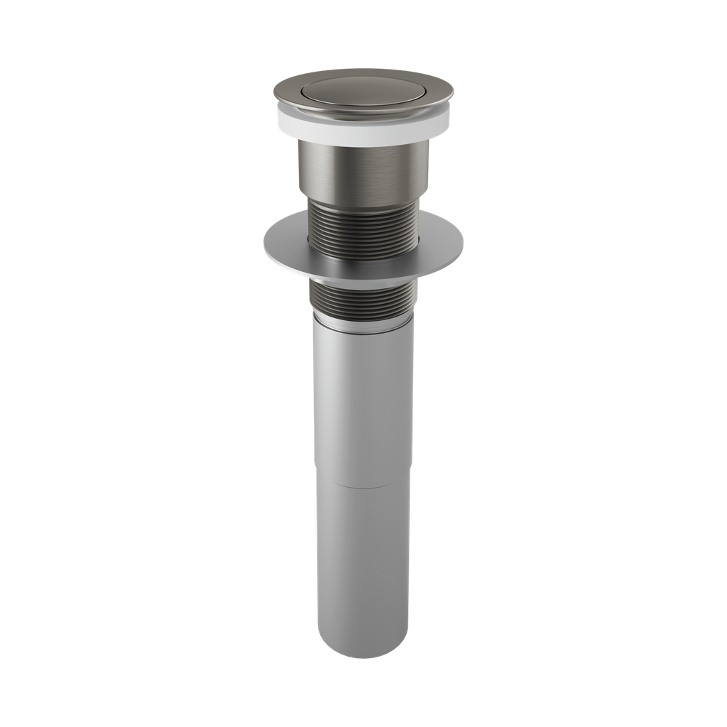 Brizo RP81627SL Push Pop-Up Drain Without Overflow Brilliance Luxe Steel