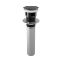 Brizo RP81628BL Push Pop-Up Drain With Overflow Matte Black
