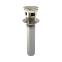 Brizo RP81628BN Push Pop-Up Drain With Overflow Brilliance Brushed Nickel