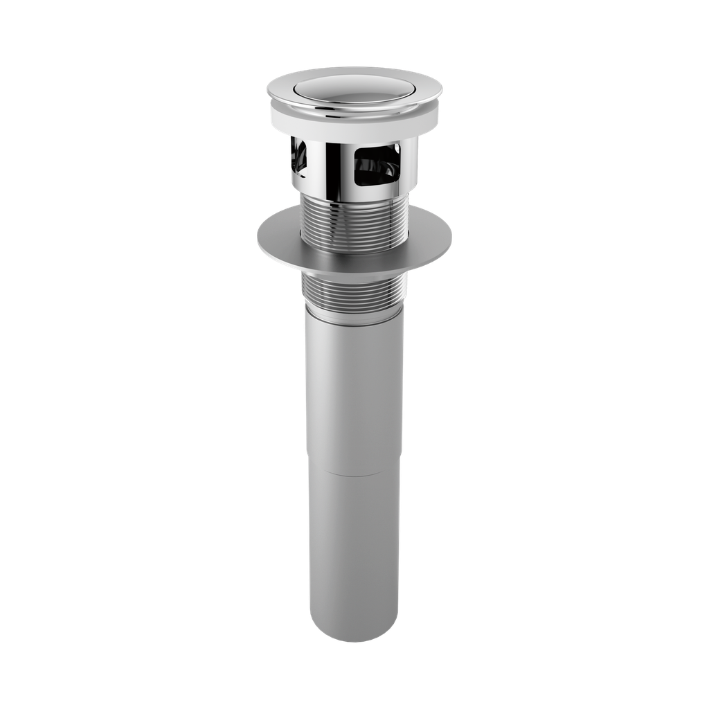 Brizo RP81628PC Push Pop-Up Drain With Overflow Polished Chrome