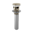 Brizo RP81628PN Push Pop-Up Drain With Overflow Brilliance Polished Nickel