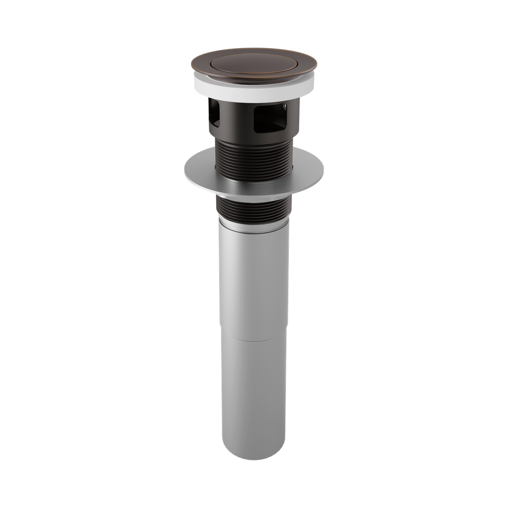 Brizo RP81628RB Push Pop-Up Drain With Overflow Venetian Bronze