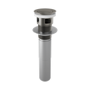 Brizo RP81628SL Push Pop-Up Drain With Overflow Brilliance Luxe Steel