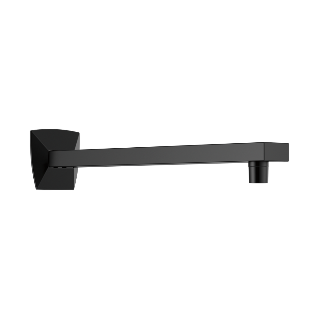 Brizo RP90243BL Vettis Shower Arm And Flange Matte Black