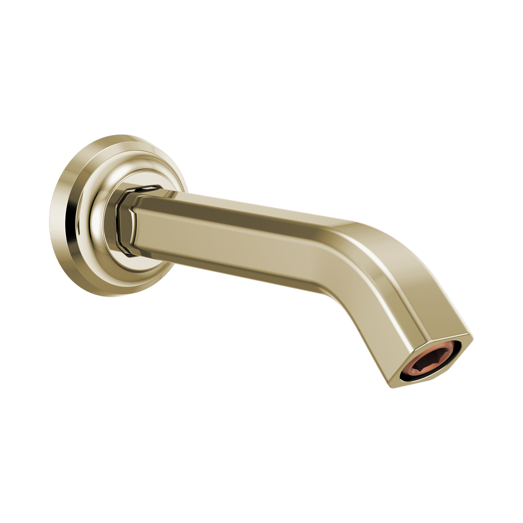 Brizo RP92044PN Levoir 7 1/2" Shower Arm And Flange Brilliance Polished Nickel