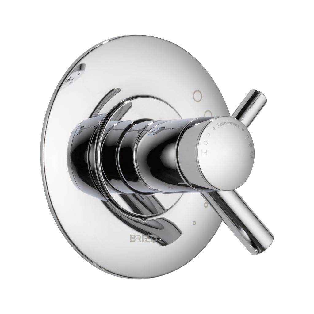 Brizo T60075-PC Odin Tempassure Thermostatic Valve Trim Chrome