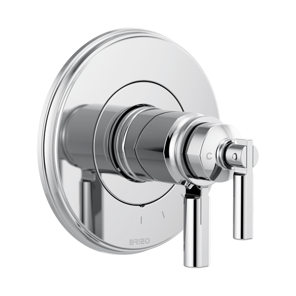 Brizo T60076-PC Invari Tempassure Thermostatic Valve Only Trim Polished Chrome