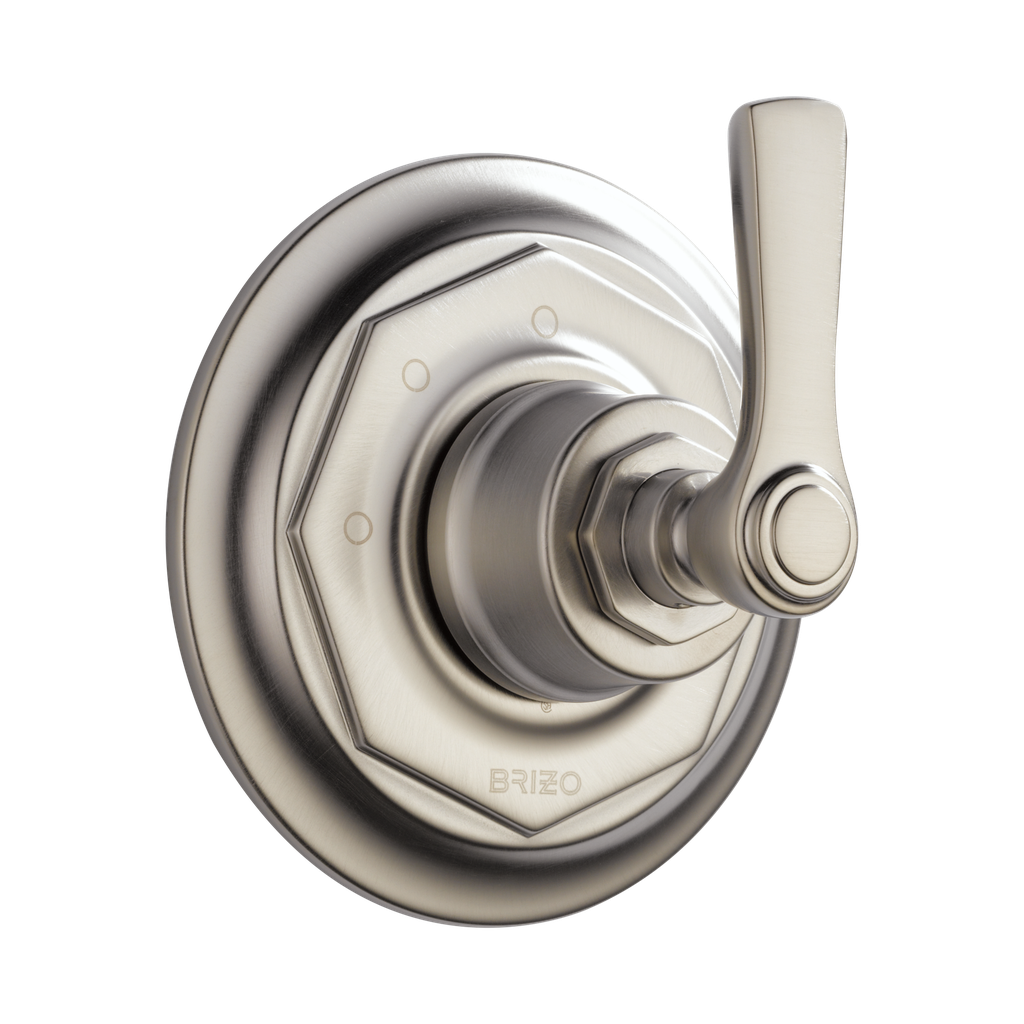 Brizo T60861-NK Rook 3 Function Diverter Trim Brilliance Luxe Nickel