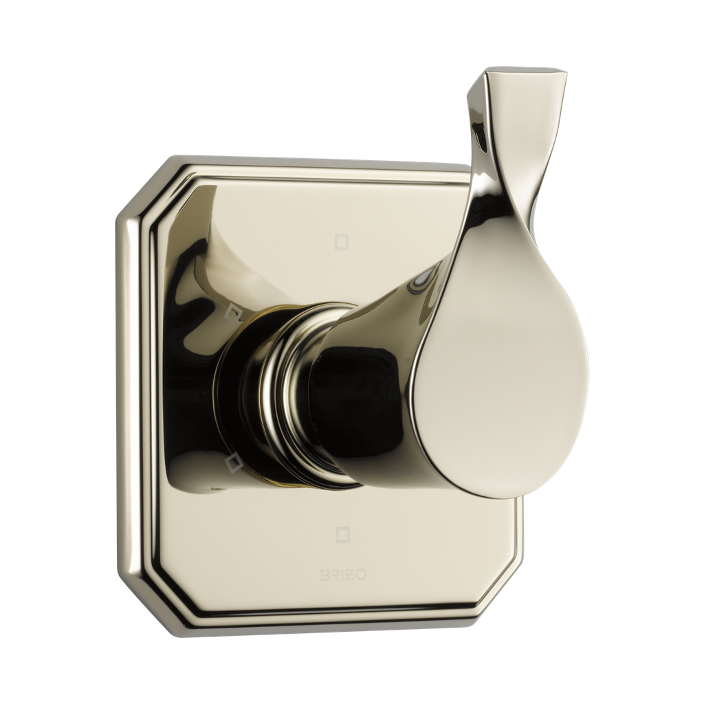 Brizo T60930-PN Virage 6-Setting Diverter Trim Brilliance Polished Nickel