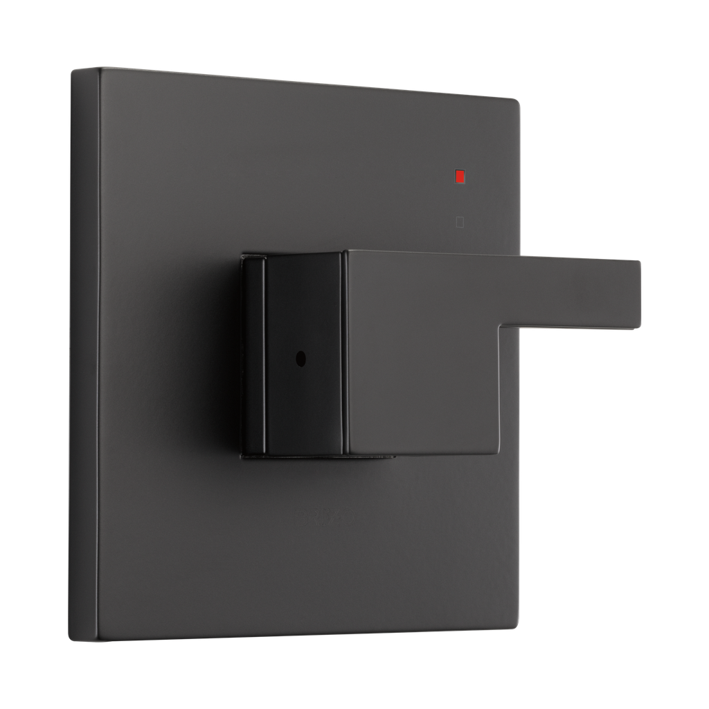 Brizo T60P080-BL Siderna Pressure Balance Valve Only Trim Matte Black