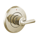 Brizo T60P098-PNLHP Levoir Pressure Balance Valve Trim Less Handle Brilliance Polished Nickel