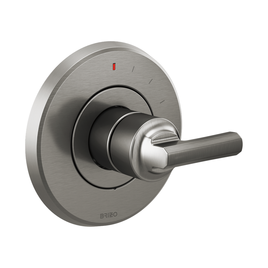 Brizo T60P098-SLLHP Levoir Pressure Balance Valve Trim Less Handle Brilliance Luxe Steel