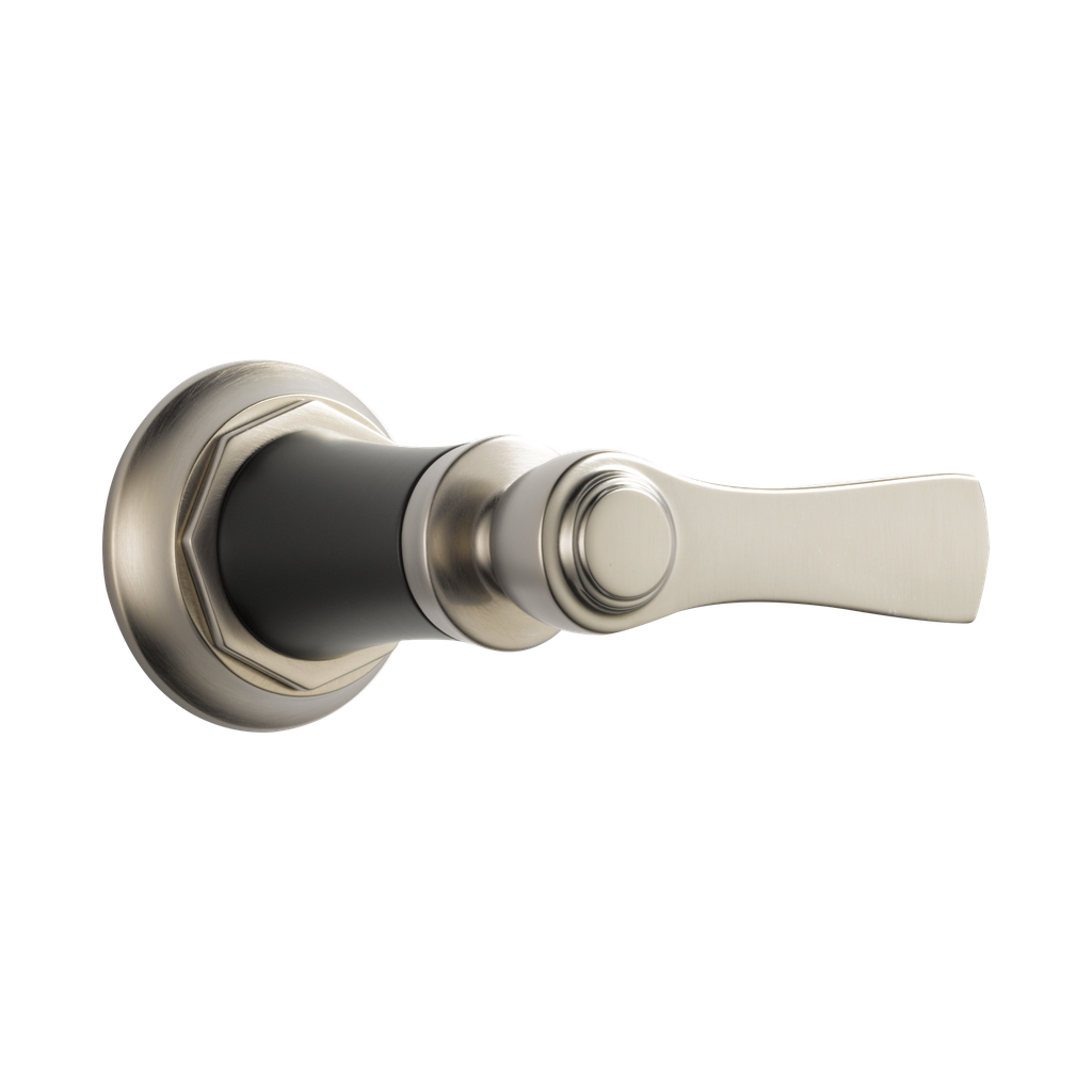 Brizo T66660-NKBL Rook Sensori Volume Control Trim Lever Matte Black Brilliance Luxe Nickel