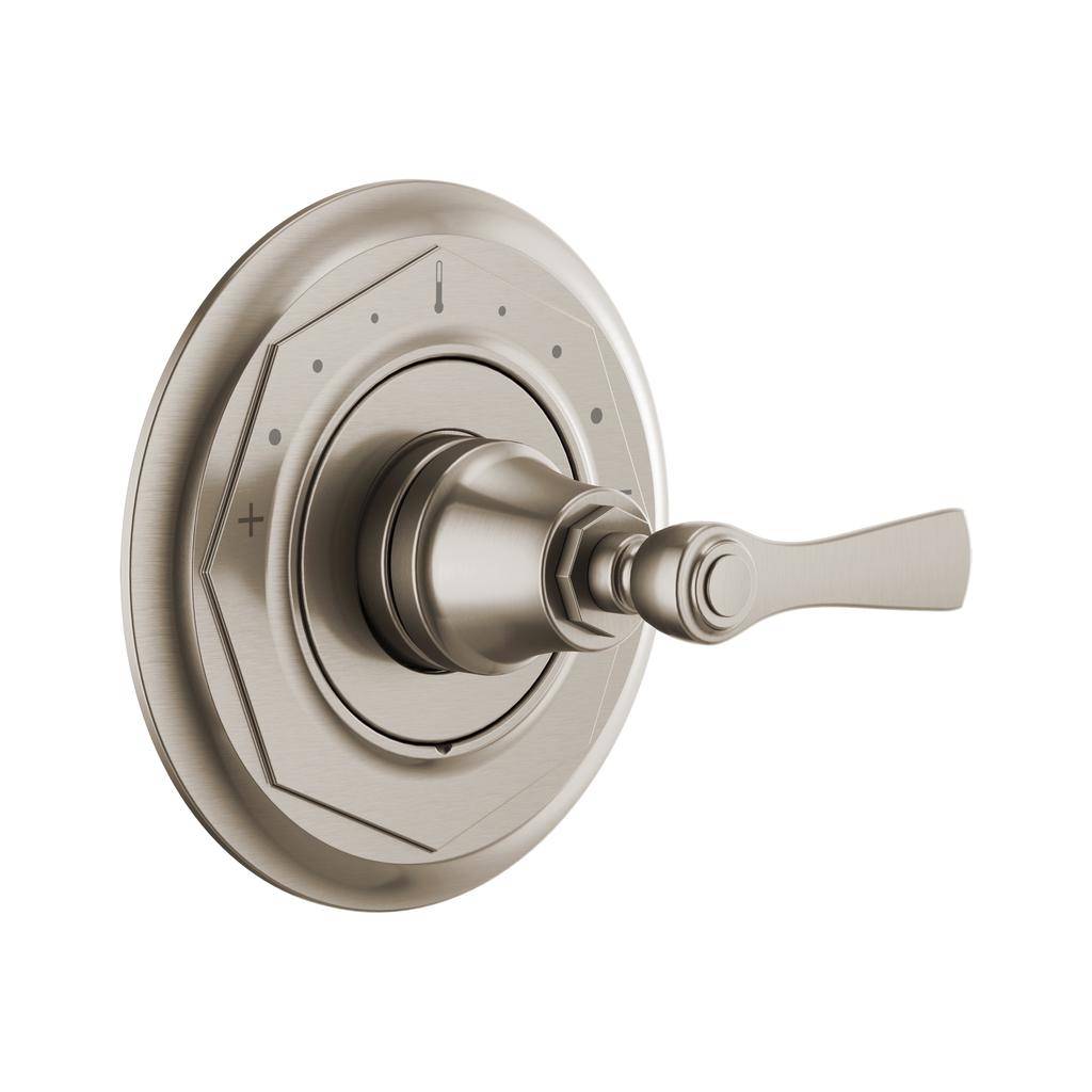 Brizo T66T060-NK Rook Thermostatic Valve Trim Luxe Nickel