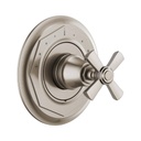 Brizo T66T061-NK Rook Thermostatic Valve Trim Cross Luxe Nickel