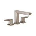Brizo T67388-NK Vettis 3 Hole Roman Tub Faucet Luxe Nickel