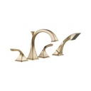 Brizo T67430-GL Virage Roman Tub With Handshower Luxe Gold