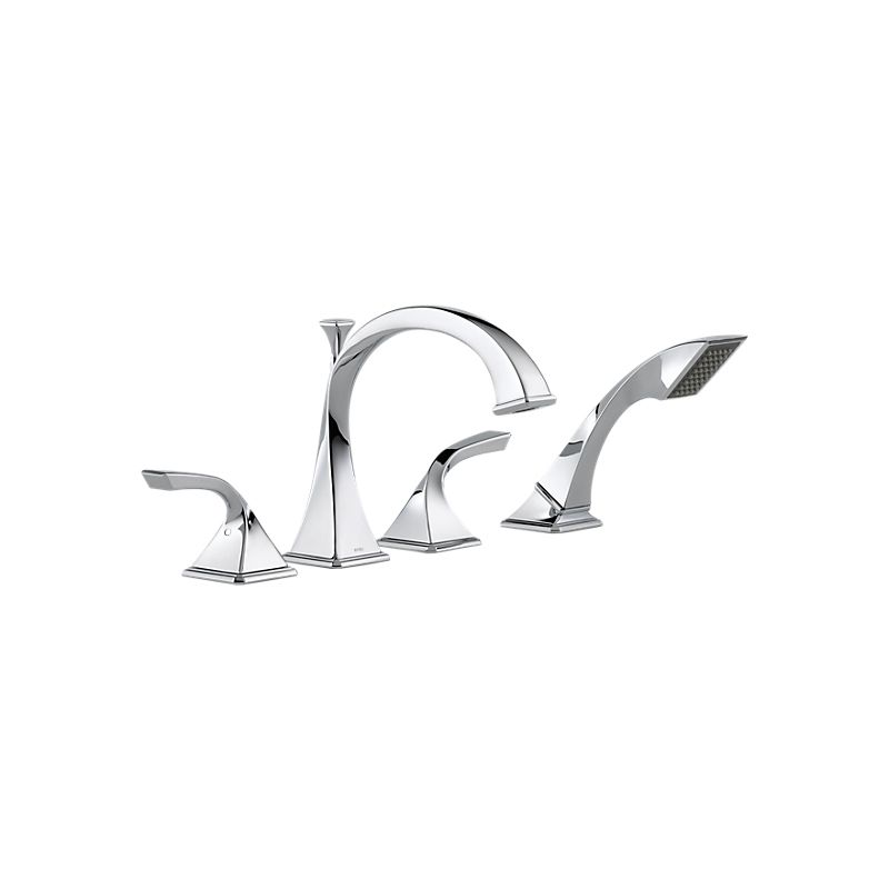 Brizo T67430-PC Virage Roman Tub Trim With Hand Shower