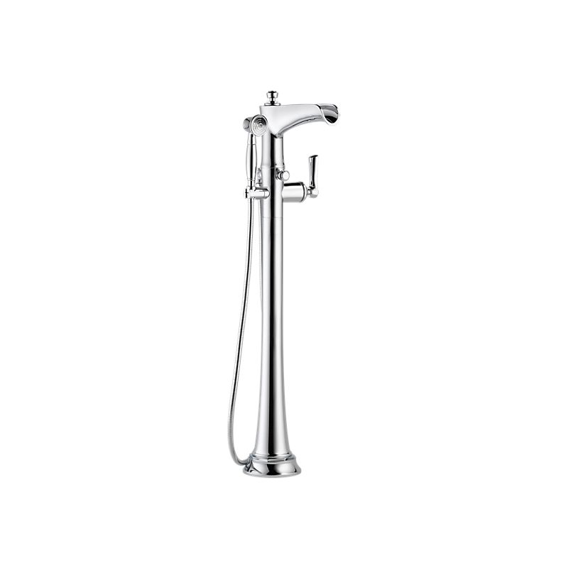 Brizo T70161-PC Rook Freestanding Floor Mount Tub Filler
