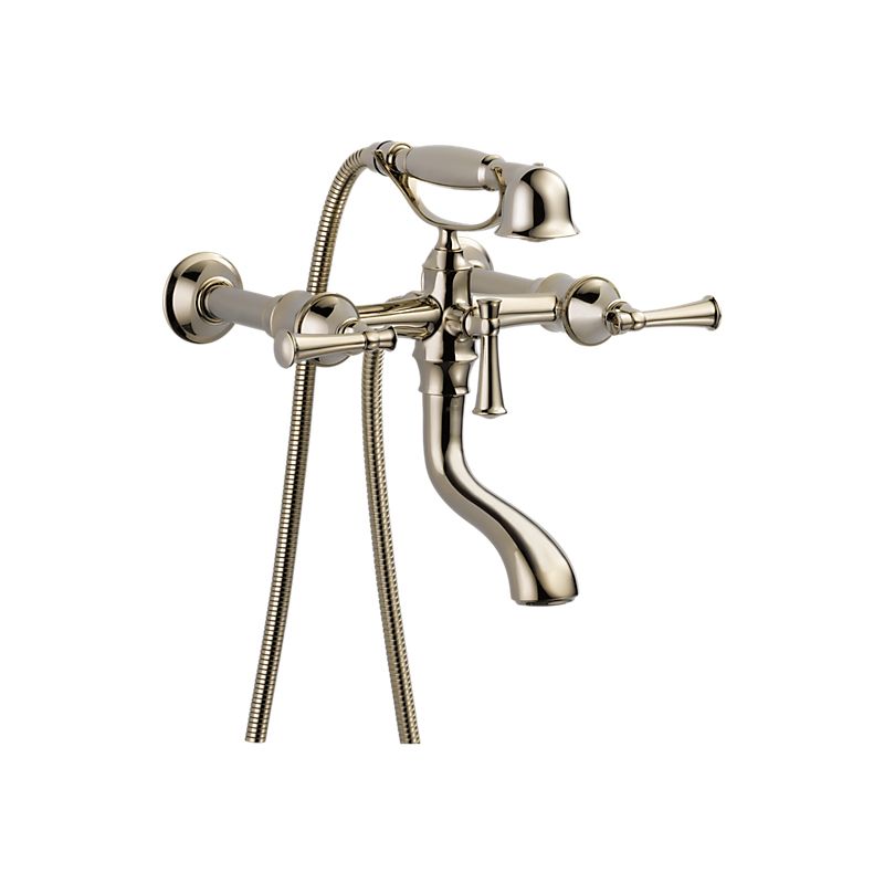 Brizo T70210-PNLHP Baliza Freestanding Tub Filler Trim