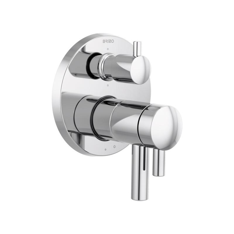 Brizo T75675-PC Odin Tempassure Thermostatic Valve 6 Function Diverter Chrome