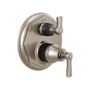 Brizo T75P560-NKBL Rook Pressure Balance Valve 3 Function Diverter Trim Luxe Nickel Matte Black