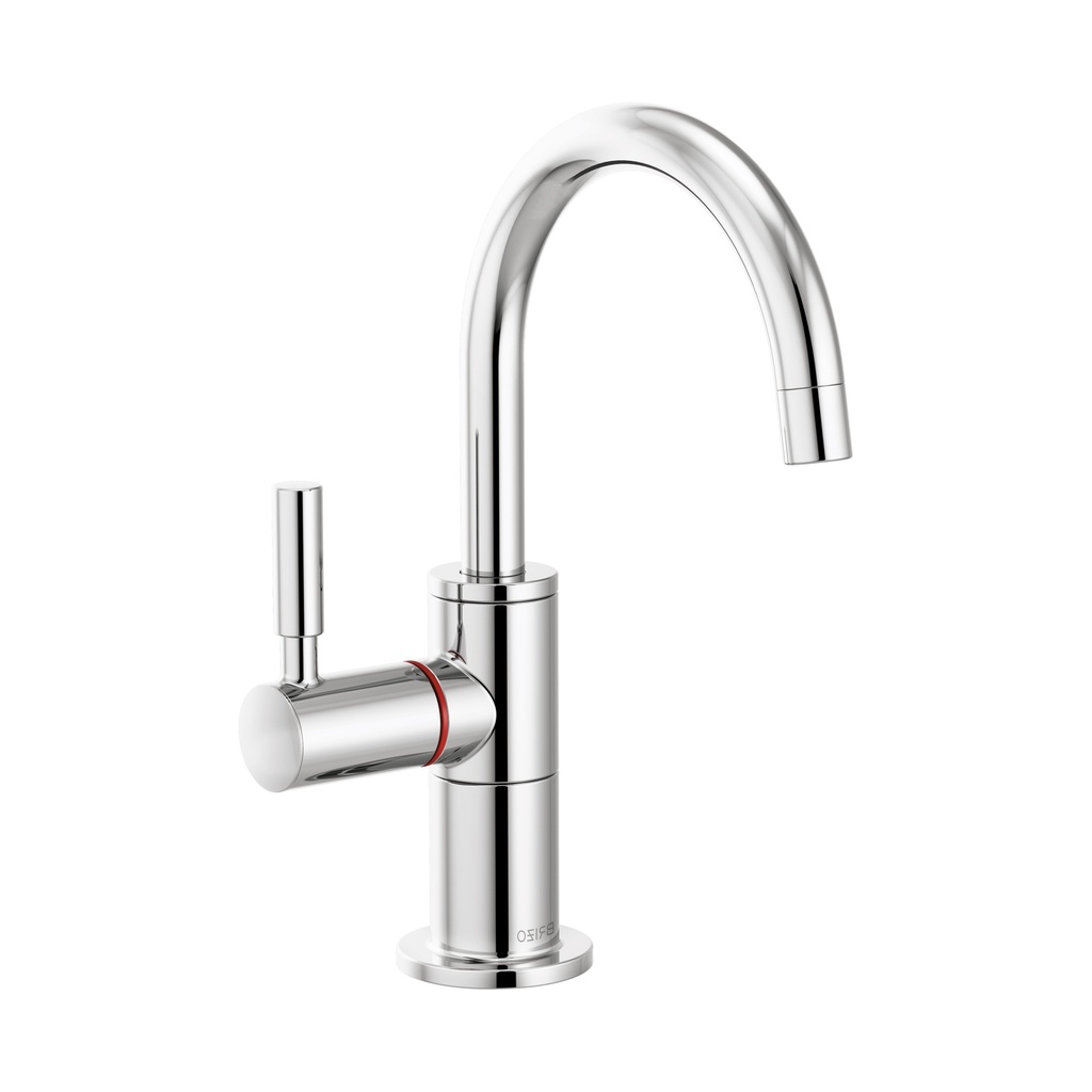 Brizo 61320LF-H-PC Instant Hot Faucet with Arc Spout Polished Chrome