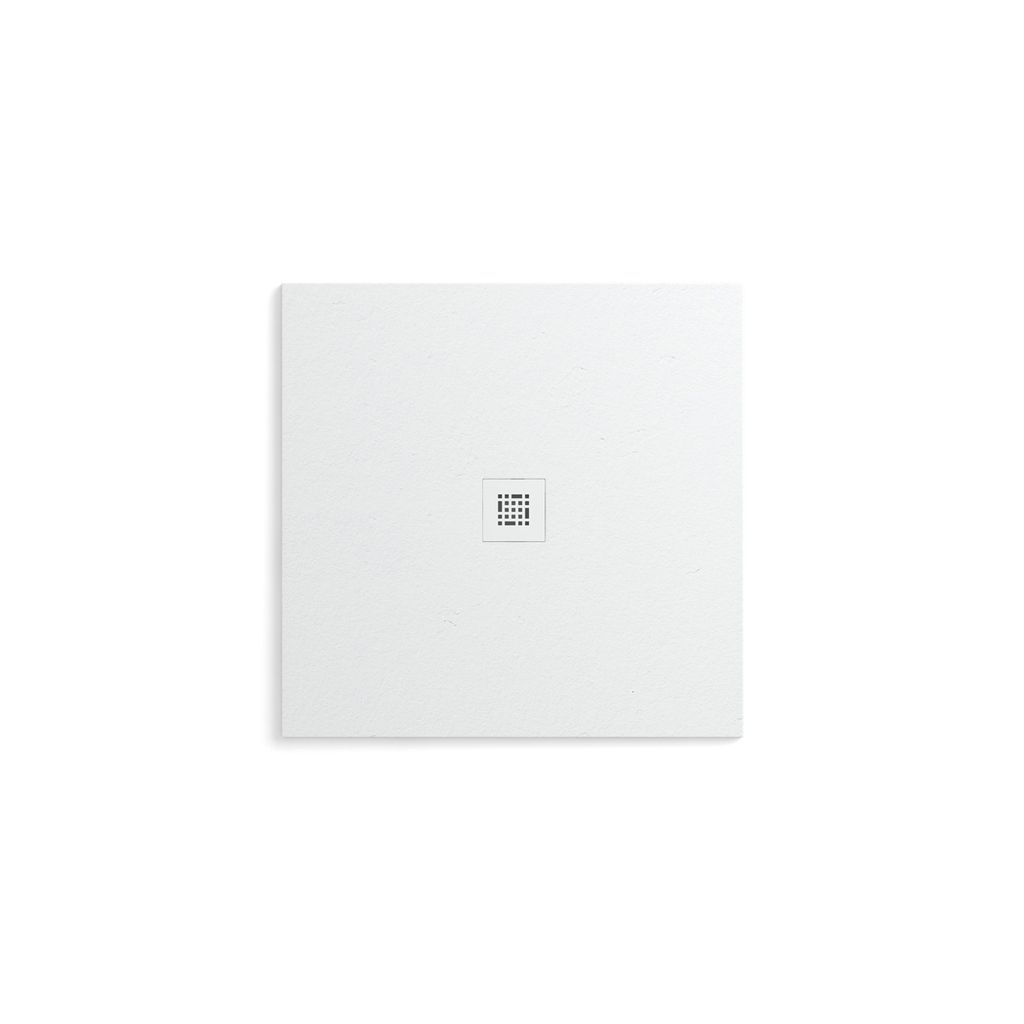 Fiora SSSP3636 Shower Base Quadro Slate 36X36 White