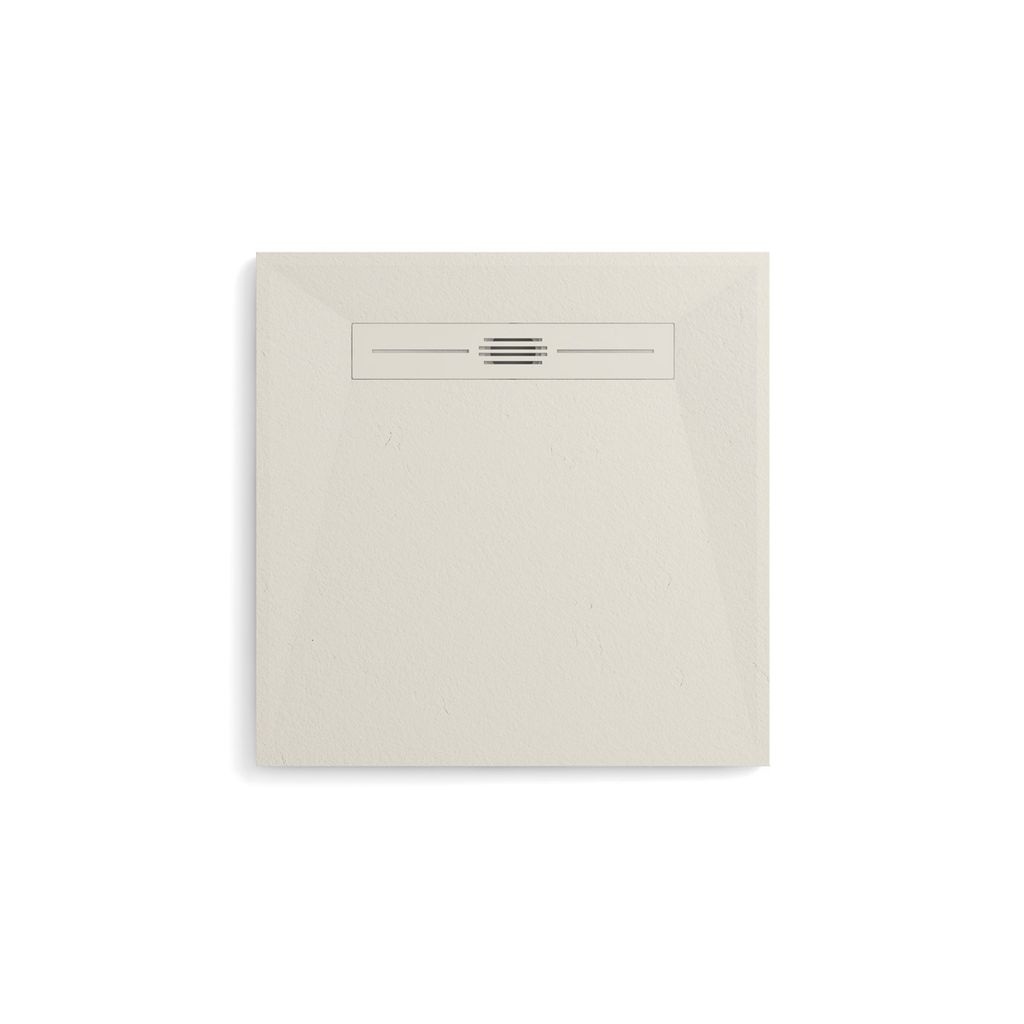 Fiora SDTP4040 Shower Base Linea Slate 40X40 Off White